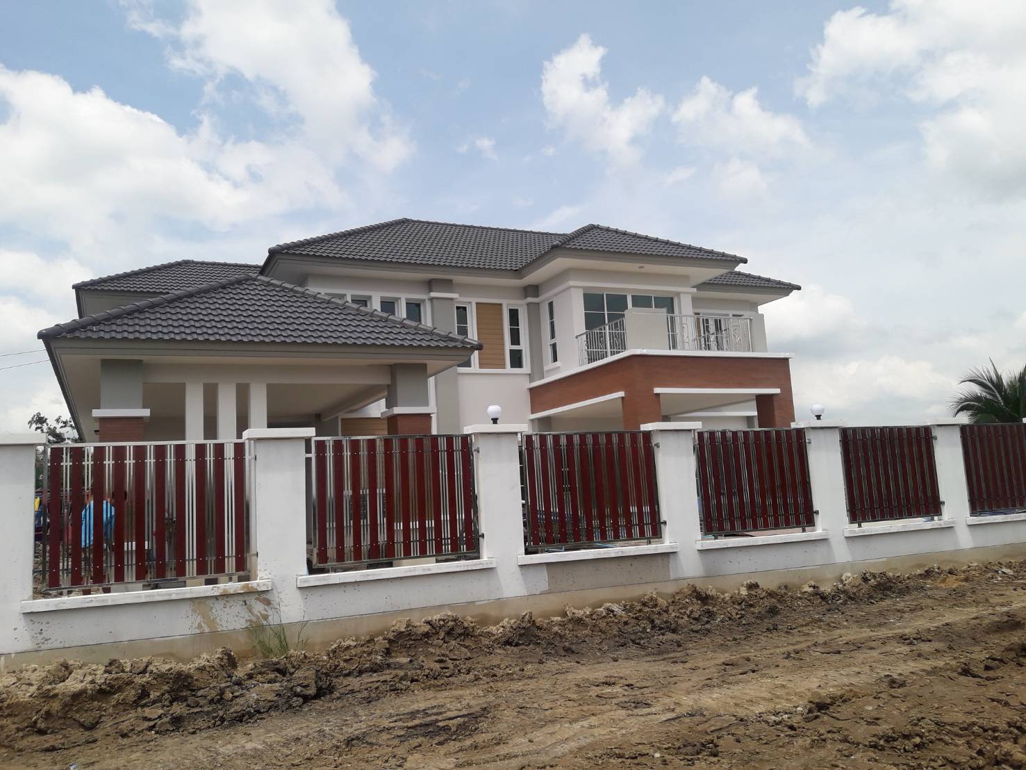 ผลงานบ้าน 2 ชั้น (B-206)