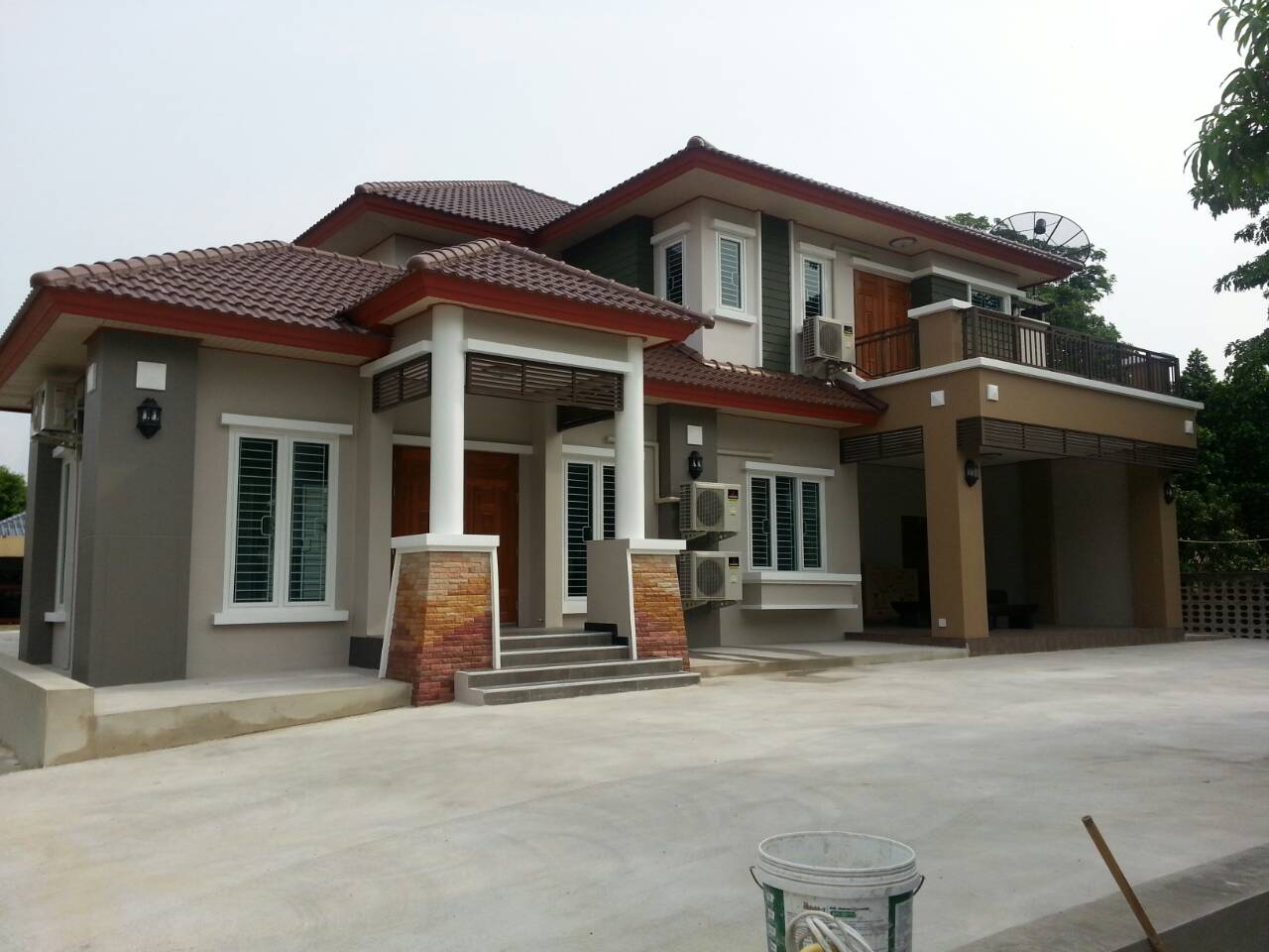 ผลงานแบบบ้าน B-242 ศิริกร