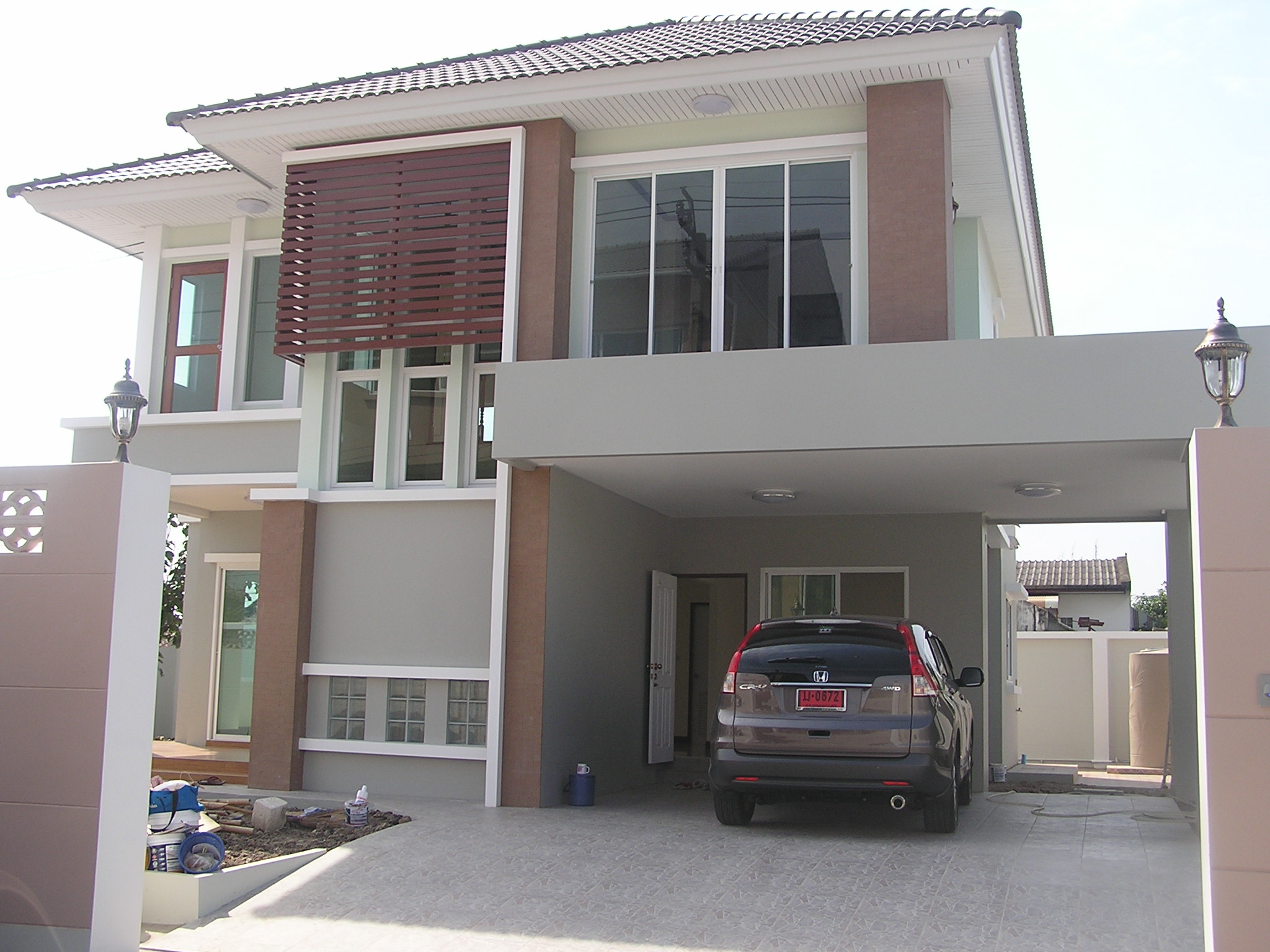 ผลงานบ้าน 2 ชัั้น แบบB-245อรนลิน